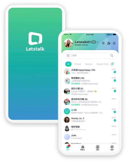 Letstalk电脑版工作台预览